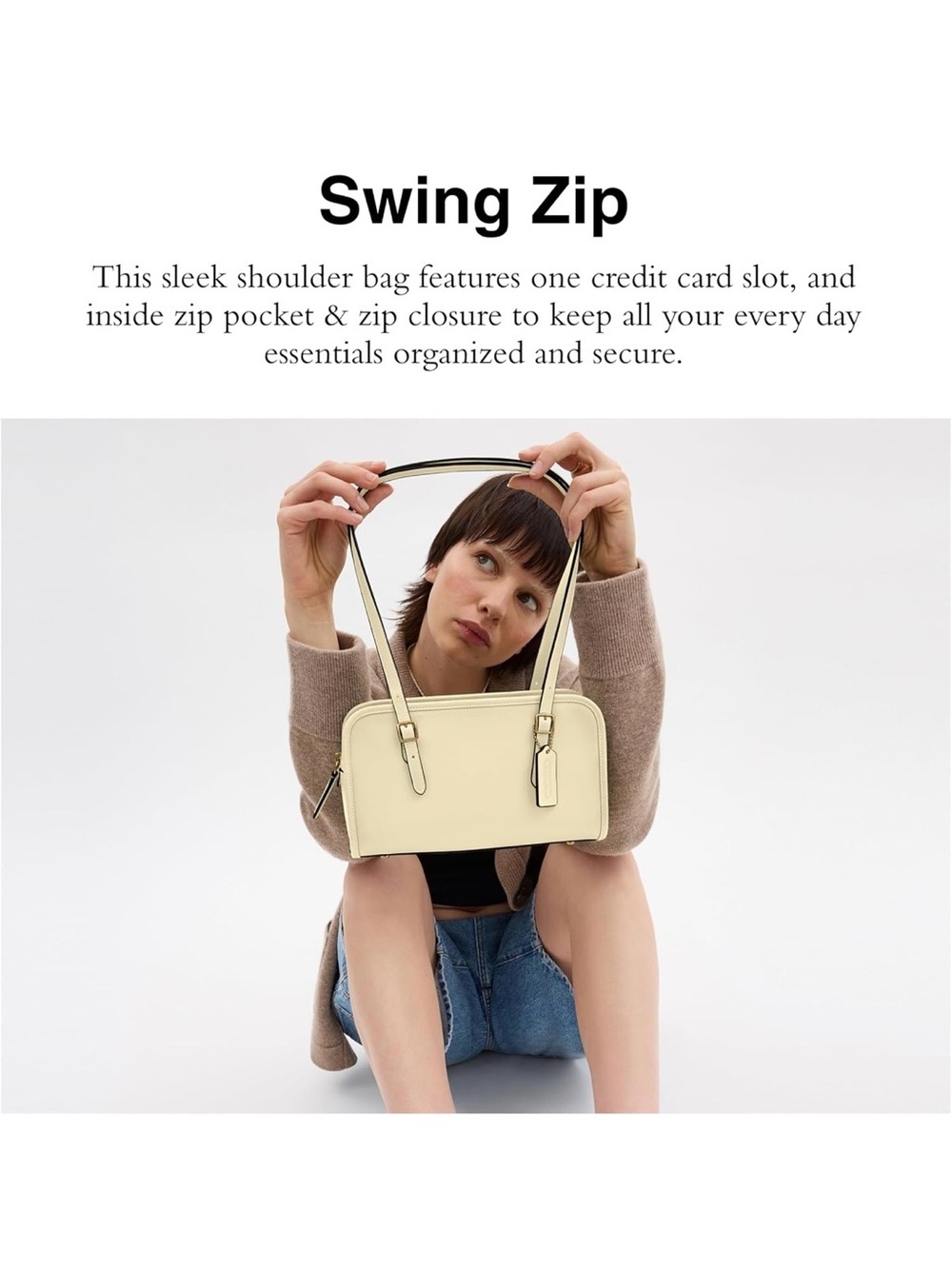 Coach swing zip bag - Picture 5 of 8